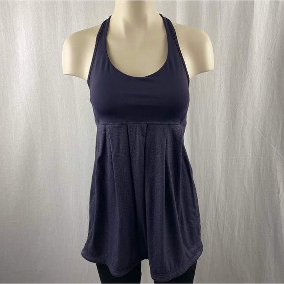 Lululemon Power Technique Tank Navy Blue 6 - Picture 4 of 9